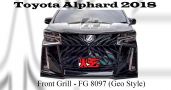 Toyota Alphard 2018 Front Grill (Geo Style) 