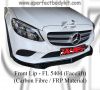 Mercedes C Class W205 Facelift Front Lip (Carbon Fibre / FRP Material)