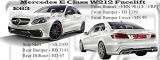 Merecdes E Class W212 Facelift E63 Bumperkits 