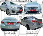 Mitsubishi Attrage 1.2 Sports Bodykits 