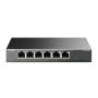 TL-SF1006P.TPLink 6-Port 10/100Mbps Desktop Switch with 4-Port PoE+