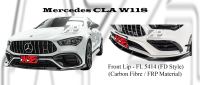 Mercedes CLA W118 Front Lip (FD Style) Carbon Fibre / FRP Material 