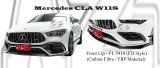 Mercedes CLA W118 Front Lip (FD Style) Carbon Fibre / FRP Material