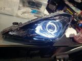 honda jazz 2013 ge8 facelift front headlight depan led projector siap hid replacement upgrade performance look brand new set