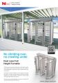 TTS730 C MAG DUAL LANE FULL HEIGHT TURNSTILE