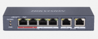 DS-3E0106P-E/M.HIKVISION 4 Port Fast Ethernet Unmanaged POE Switch