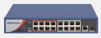 DS-3E0318P-E/M(B).HIKVISION 16 Port Fast Ethernet Unmanaged POE Switch