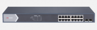 DS-3E0518P-E/M.HIKVISION16 Port Gigabit Unmanaged POE Switch