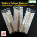 Visking Tubing Dialysis, Cellulose, Size 2 Inflat D14.3/26mm, 10 meter/ Pack