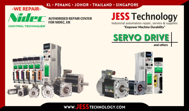 Repair NIDEC SERVO DRIVE Malaysia, Singapore, Indonesia, Thailand