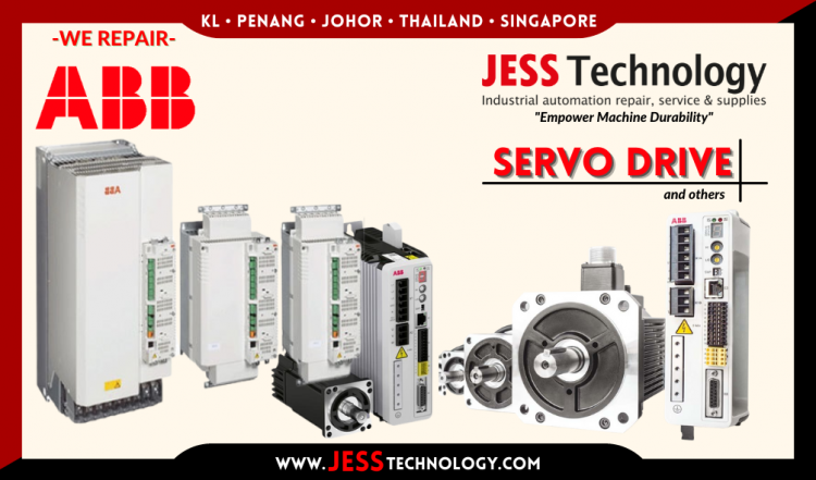 Repair ABB SERVO DRIVE Malaysia, Singapore, Indonesia, Thailand