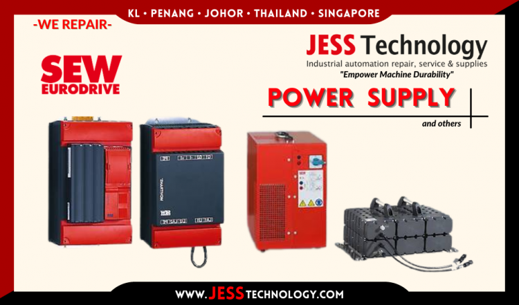 Repair SEW EURODRIVE POWER SUPPLY Malaysia, Singapore, Indonesia, Thailand