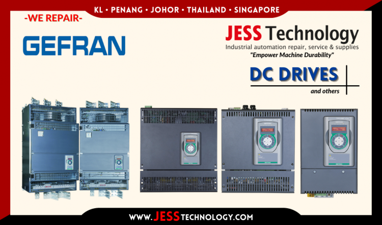 Repair GEFRAN DC DRIVES Malaysia, Singapore, Indonesia, Thailand