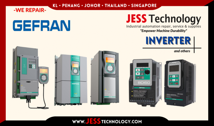 Repair GEFRAN INVERTER Malaysia, Singapore, Indonesia, Thailand