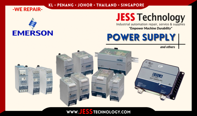 Repair EMERSON POWER SUPPLY Malaysia, Singapore, Indonesia, Thailand