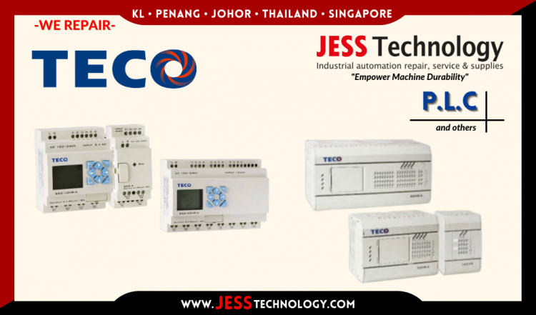 Repair TECO PLC Malaysia, Singapore, Indonesia, Thailand