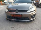 volkswagen golf mk7 tsi front skirt diffuser revozport abs gloss black material fit for r style front bumper add on part upgrade performance look new set