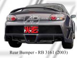 Mazda RX8 2003 R Mgc Style Rear Bumper 