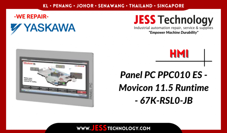 Repair YASKAWA HMI Panel PC PPC010 ES Malaysia, Singapore, Indonesia, Thailand