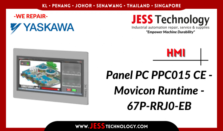 Repair YASKAWA HMI Panel PC PPC015 CE Malaysia, Singapore, Indonesia, Thailand