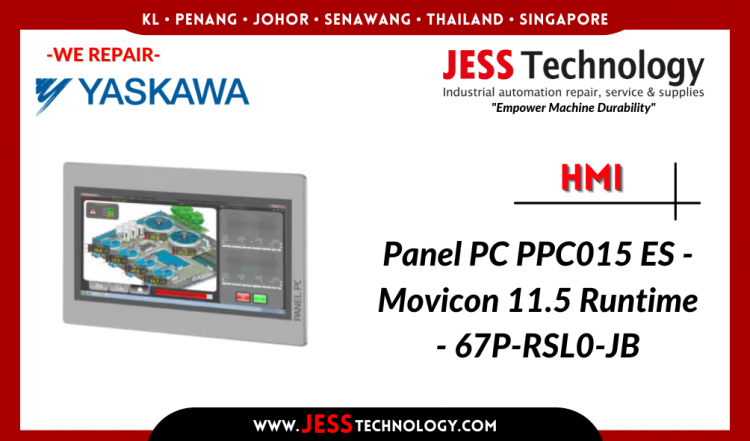 Repair YASKAWA HMI Panel PC PPC015 ES Malaysia, Singapore, Indonesia, Thailand