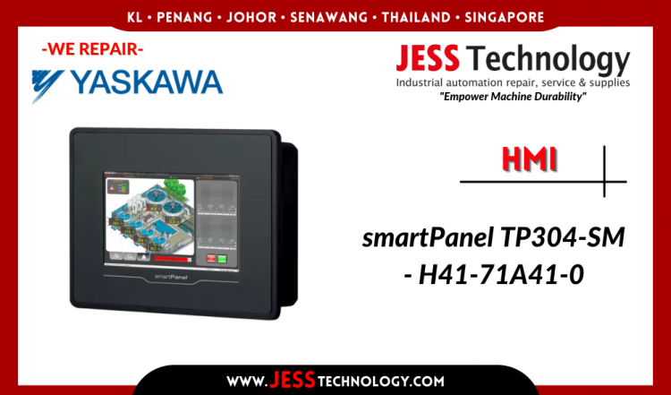Repair YASKAWA HMI smartPanel TP304-SM - H41-71A41-0 Malaysia, Singapore, Indonesia, Thailand