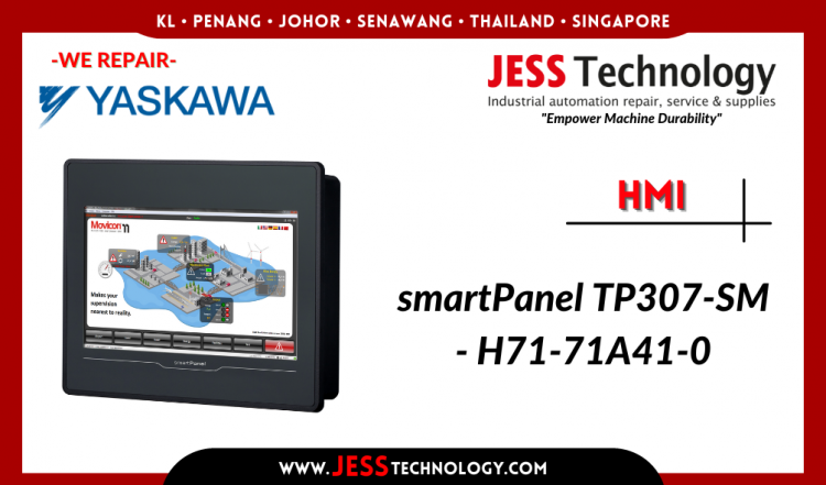 Repair YASKAWA HMI smartPanel TP307-SM - H71-71A41-0 Malaysia, Singapore, Indonesia, Thailand