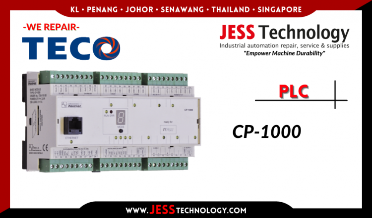 Repair TECO PLC CP-1000 Malaysia, Singapore, Indonesia, Thailand
