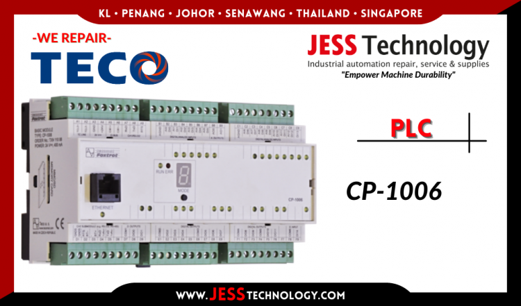 Repair TECO PLC CP-1006 Malaysia, Singapore, Indonesia, Thailand