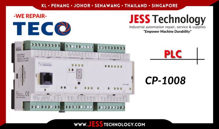 Repair TECO PLC CP-1008 Malaysia, Singapore, Indonesia, Thailand