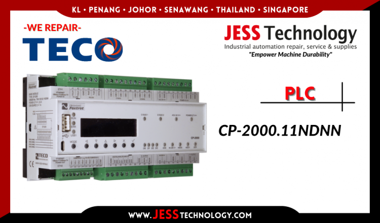 Repair TECO PLC CP-2000.11NDNN Malaysia, Singapore, Indonesia, Thailand