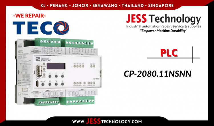 Repair TECO PLC CP-2080.11NSNN Malaysia, Singapore, Indonesia, Thailand