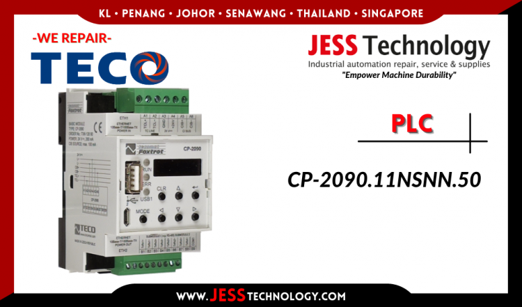 Repair TECO PLC CP-2090.11NSNN.50 Malaysia, Singapore, Indonesia, Thailand