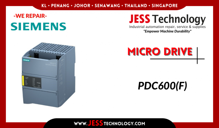 Repair SIEMENS MICRO DRIVE PDC600(F) Malaysia, Singapore, Indonesia, Thailand