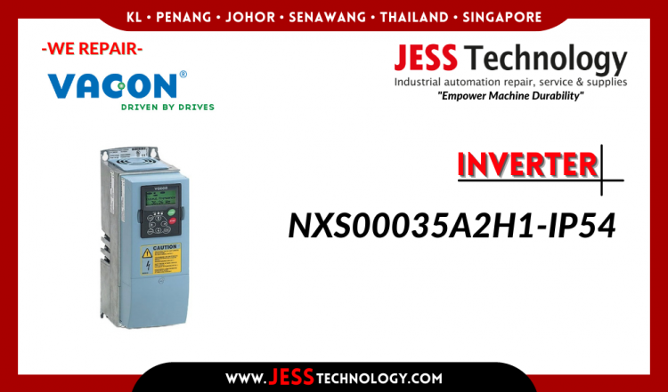Repair INVERTER NXS00035A2H1-IP54 Malaysia, Singapore, Indonesia, Thailand