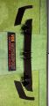 volkswagen golf mk8 rline maxton rear diffuser belakang gloss black replacement upgrade performance look brand new set
