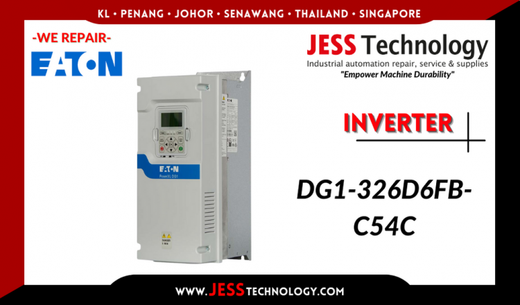 Repair EATON INVERTER DG1-326D6FB-C54C Malaysia, Singapore, Indonesia, Thailand