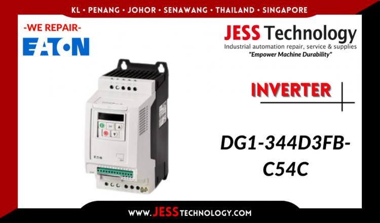 Repair EATON INVERTER DG1-344D3FB-C54C Malaysia, Singapore, Indonesia, Thailand