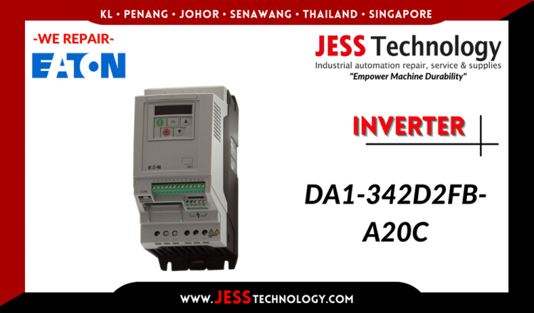 Repair EATON INVERTER DA1-342D2FB-A20C Malaysia, Singapore, Indonesia, Thailand