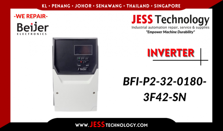Repair BEIJER ELECTRONICS INVERTER BFI-P2-32-0180-3F42-SN Malaysia, Singapore, Indonesia, Thailand