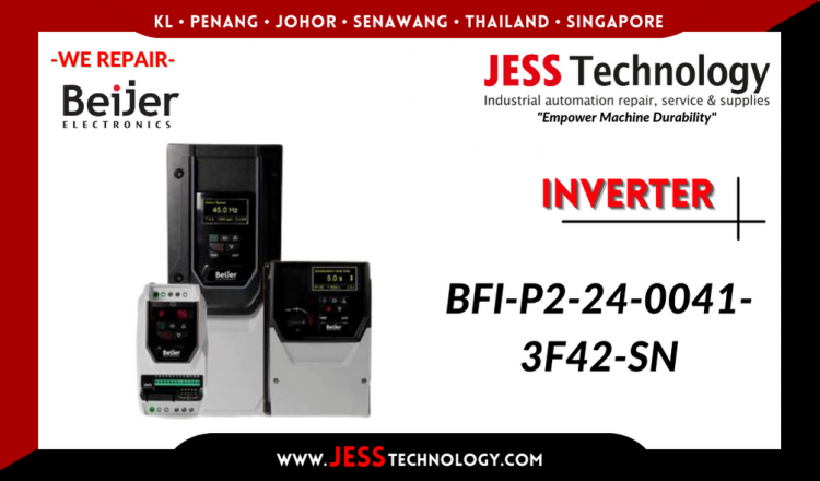 Repair BEIJER ELECTRONICS INVERTER BFI-P2-24-0041-3F42-SN Malaysia, Singapore, Indonesia, Thailand