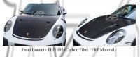 Porsche Carrera Front Bonnet (Carbon Fibre / FRP Material) 