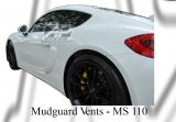Porsche Cayman Mudguard Vents 