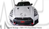 Nissan GTR R35 Facelift Front Bonnet (Carbon Fibre / FRP Material) 