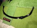 new honda city front lip diffuser v2 style gloss black pp material fit for add on upgrade performance new look new set