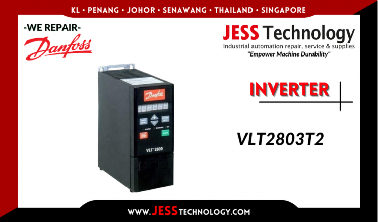 Repair DANFOSS INVERTER VLT2803T2 Malaysia, Singapore, Indonesia, Thailand