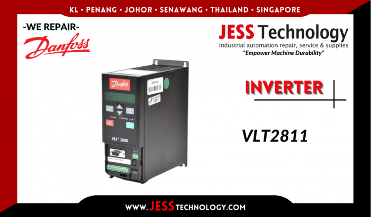 Repair DANFOSS INVERTER VLT2811 Malaysia, Singapore, Indonesia, Thailand