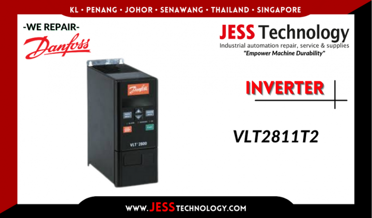 Repair DANFOSS INVERTER VLT2811T2 Malaysia, Singapore, Indonesia, Thailand