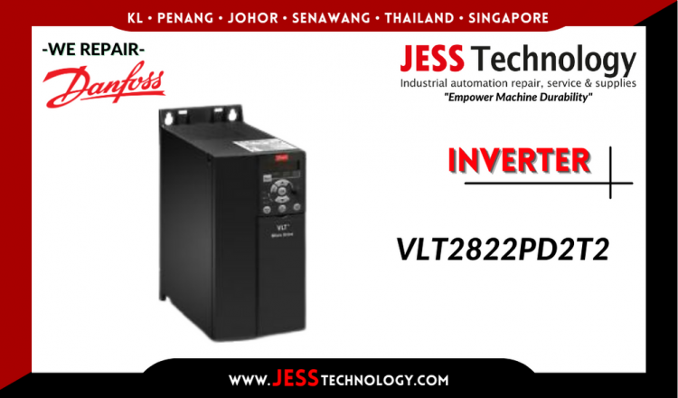Repair DANFOSS INVERTER VLT2822PD2T2 Malaysia, Singapore, Indonesia, Thailand
