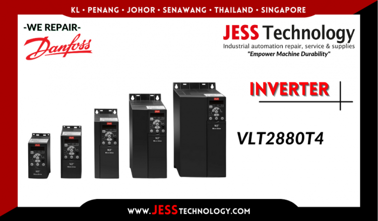 Repair DANFOSS INVERTER VLT2880T4 Malaysia, Singapore, Indonesia, Thailand